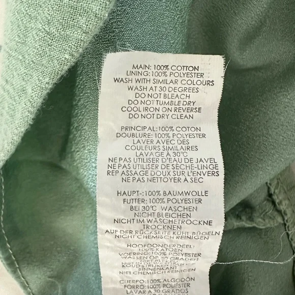 Nasty Gal Sage Green Halter Crop Top Ruched Bust Minimalist Going Out - Picture 4 of 6